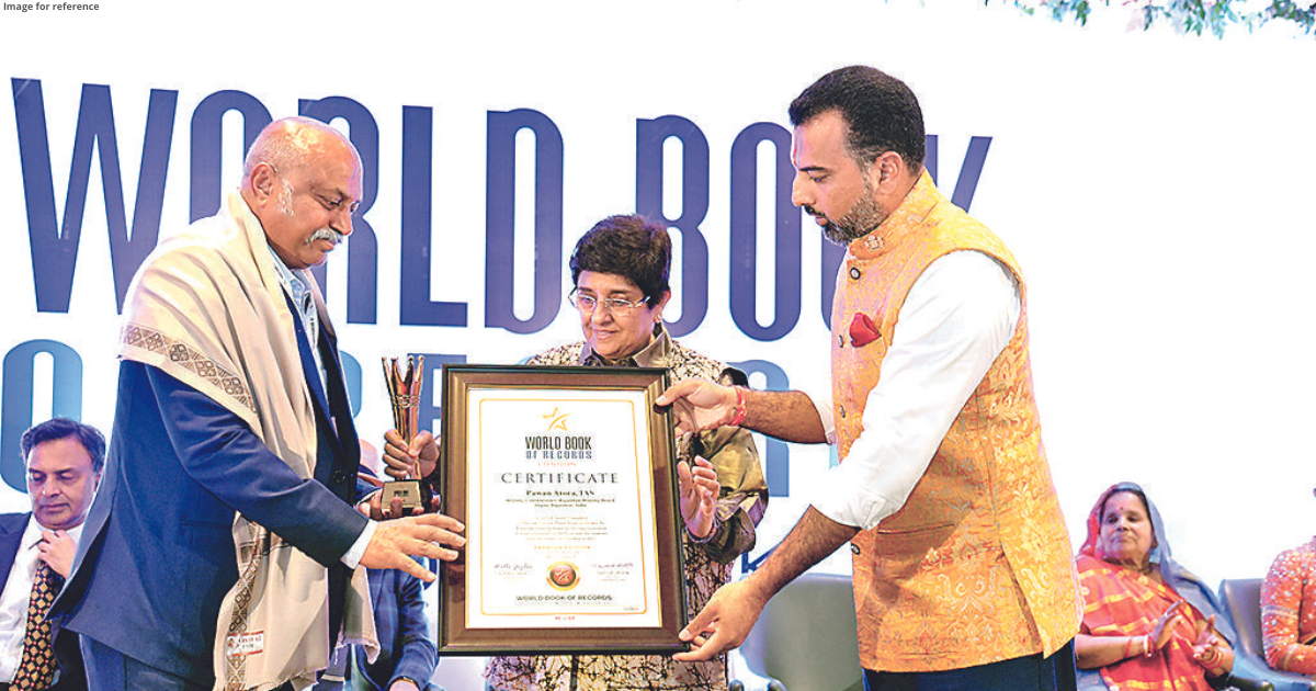 ‘World Book of Records’ recognises footfall of 6.10 lakh people at Chaupati!